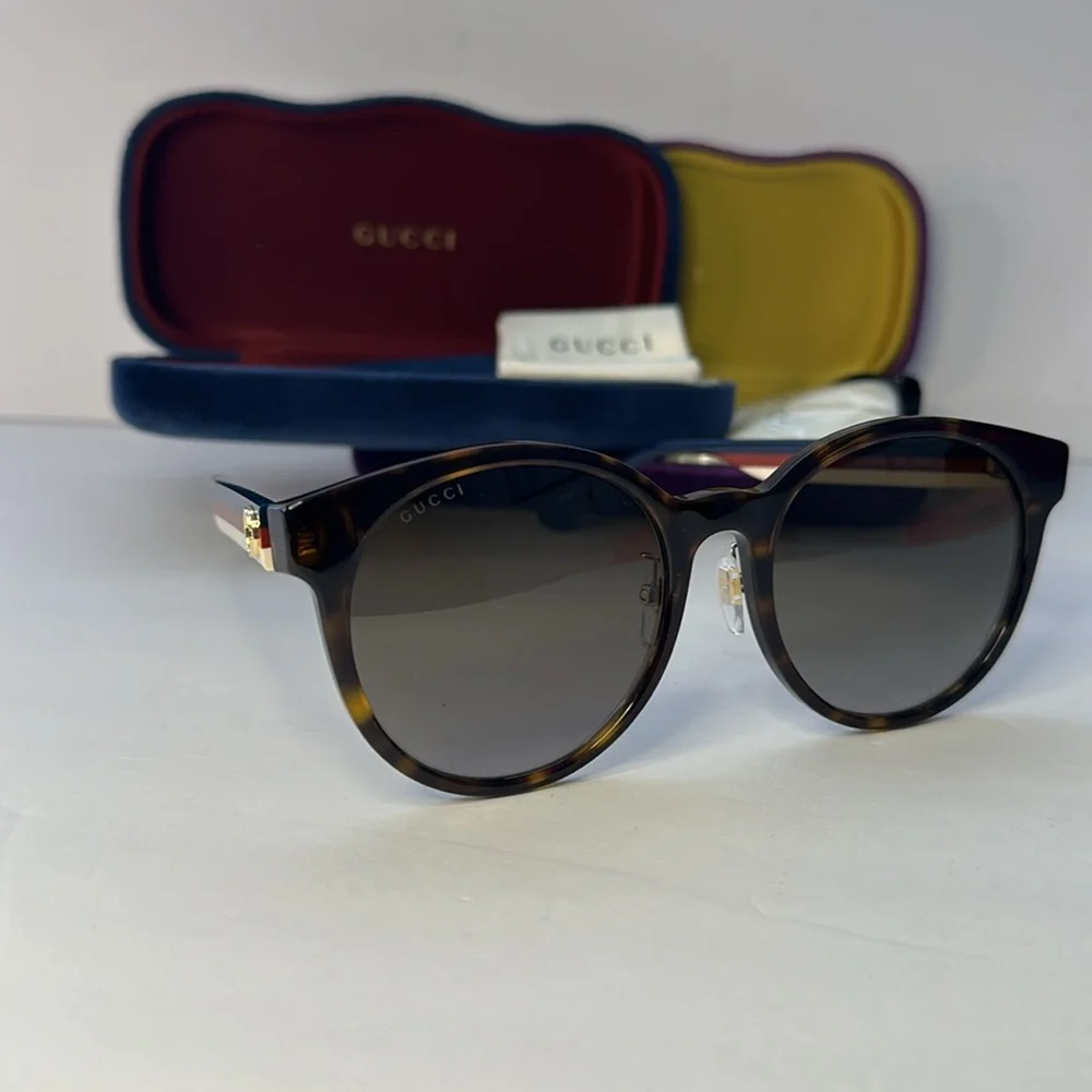 New Authentic Gucci GG0416SK00355 GG0416SK Ladies Sunglasses